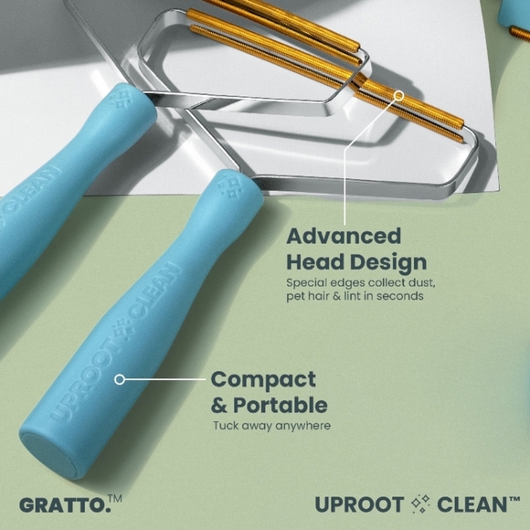 Pet Hair Fur Cleaning Brush - Picture 3 of 4